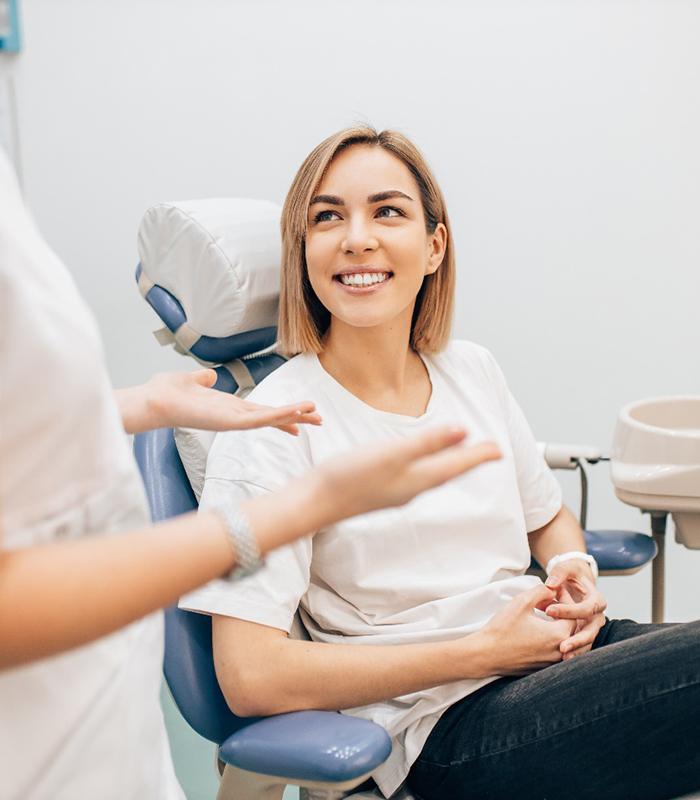 patient asking about cost of cosmetic dentistry in Jonesboro