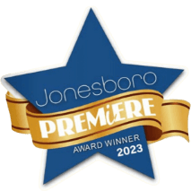 Jonesboro Premiere stamp